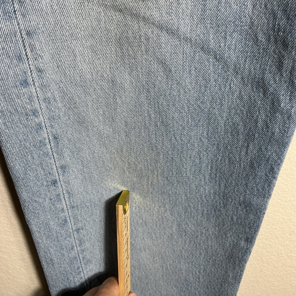 Levis 501 Original Fit Jeans Mens 34x30 Light Wash VTG XX Button Fly Straight - Picture 5 of 11